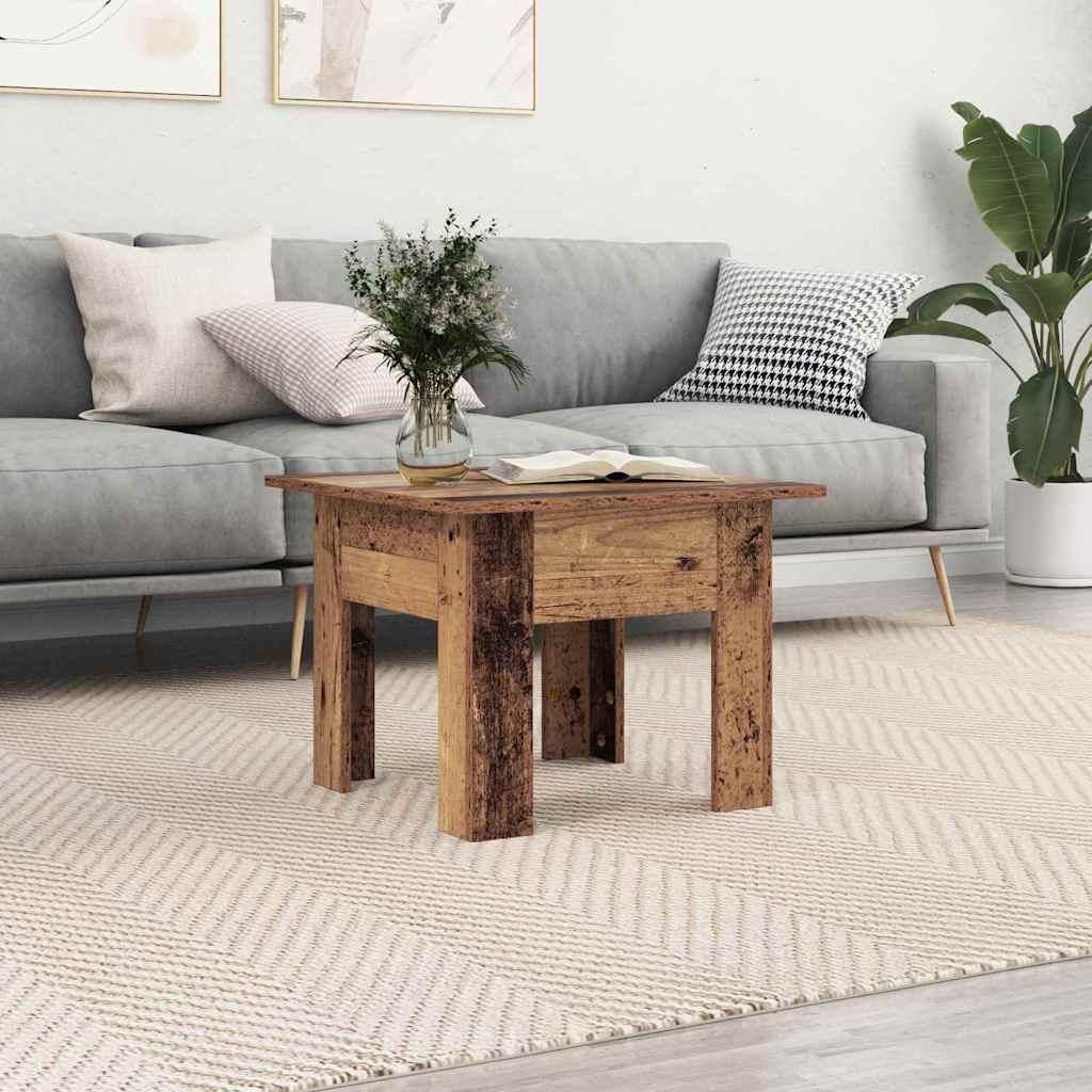 Eleganter Sofatisch - Kaffeetisch - Wohnzimmer - Altholz 55 x 55 x 42 cm Holzwerkstoff GermanyMöbel 67977 - Couchtische