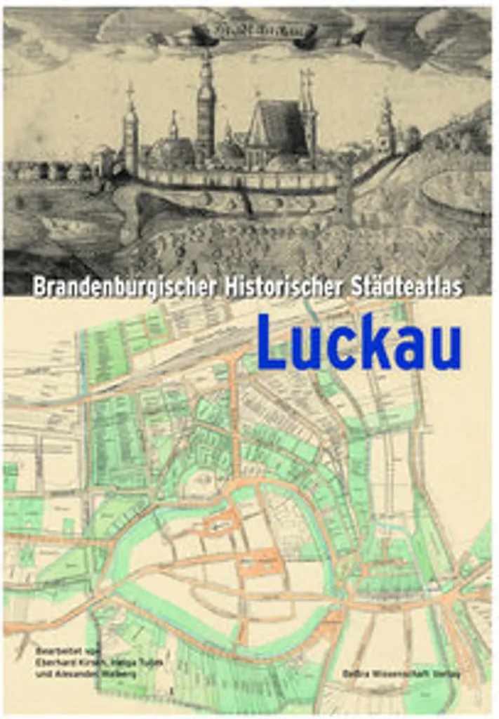 Luckau Brandenburgischer Historischer Städteatlas Atlas Cartographie