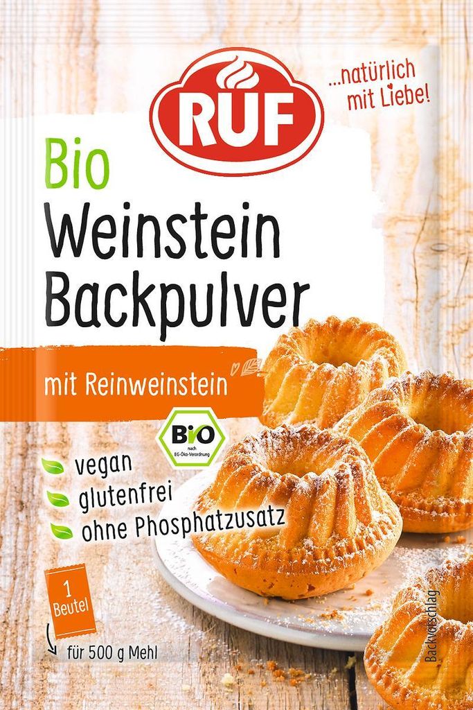 RUF Weinstein Backpulver