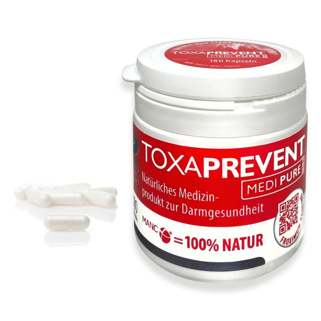 FROXIMUN TOXAPREVENT MEDI PURE Ecoline, 180 Kapseln Produktbild 