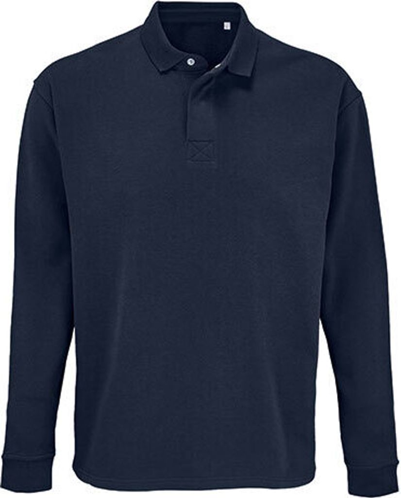 SOLS Uni Polo Collar Sweatshirt Heritage