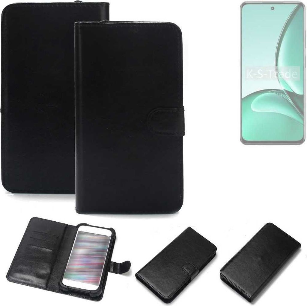 K-S-Trade Handyhülle Schutzhülle kompatibel mit Realme C63 5G Handy Schutz Hülle Handyhülle Bumper schwarz 1x