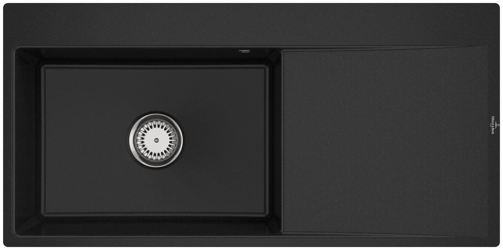Villeroy & Boch Keramikspüle 33621FJ0, Subway Style 60 Flat Flächenbündige Spüle