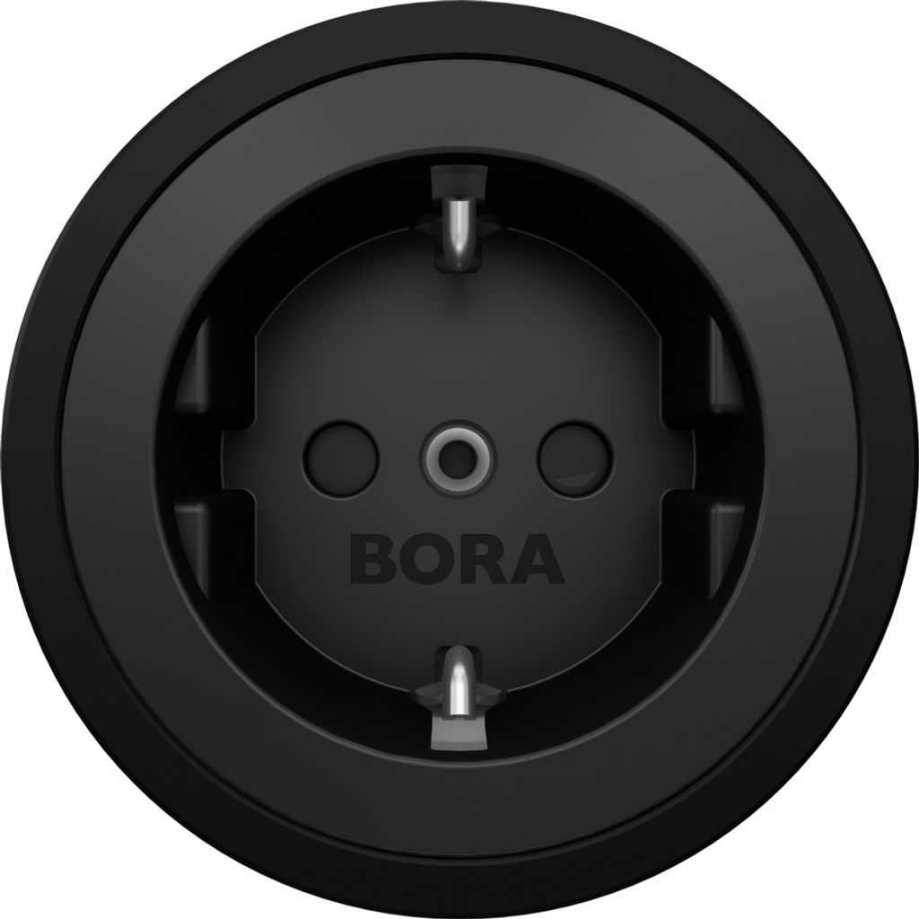 BORA USTFAB Steckdose Type F All Black