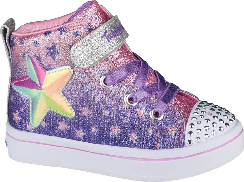 Skechers Kinder Twinkle Toes Starry Hi Top Sneaker Turnschuhe Sportschuhe 21