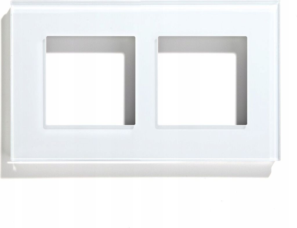 WHITE 2-Feld-Glasrahmen für RTX SH System Produktbild 