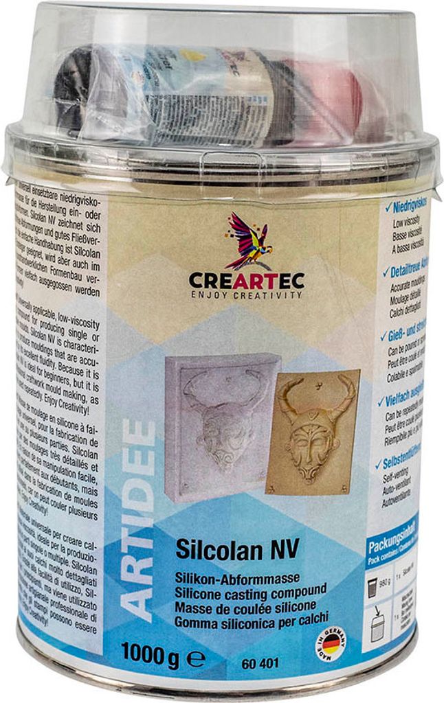 74,00 € / 1 kg Silikon-Kautschuk NV 1000g