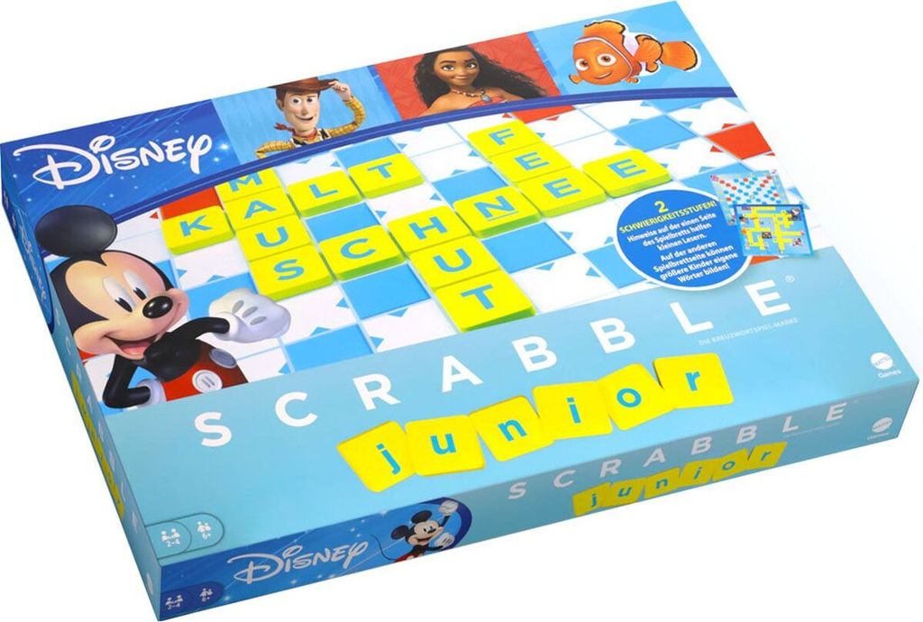 Mattel - Mattel Games - Scrabble Junior Disney™ Edition, D Produktbild 3