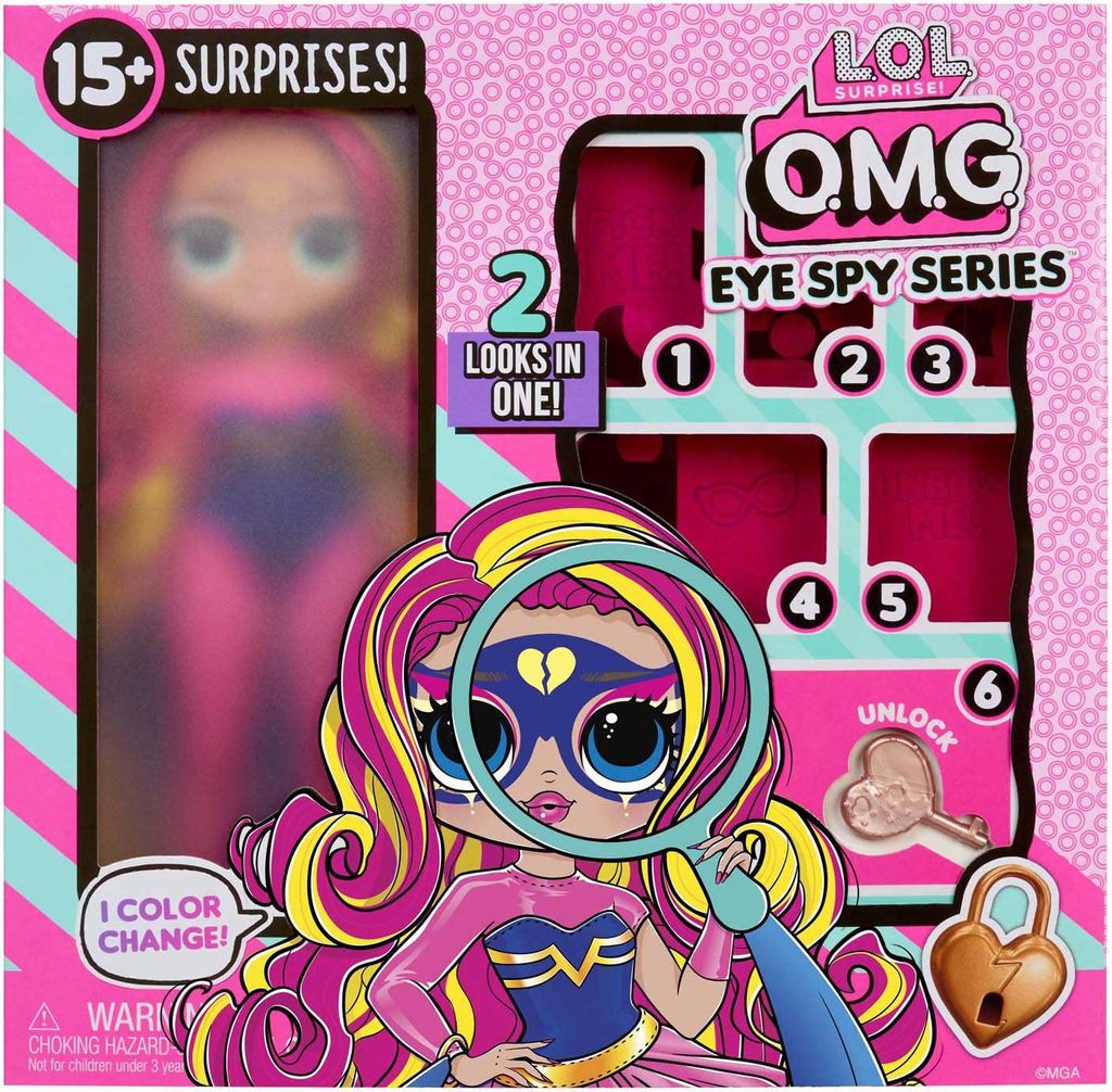 L.O.L. Surprise OMG Eye Spy - Superhero Produktbild 