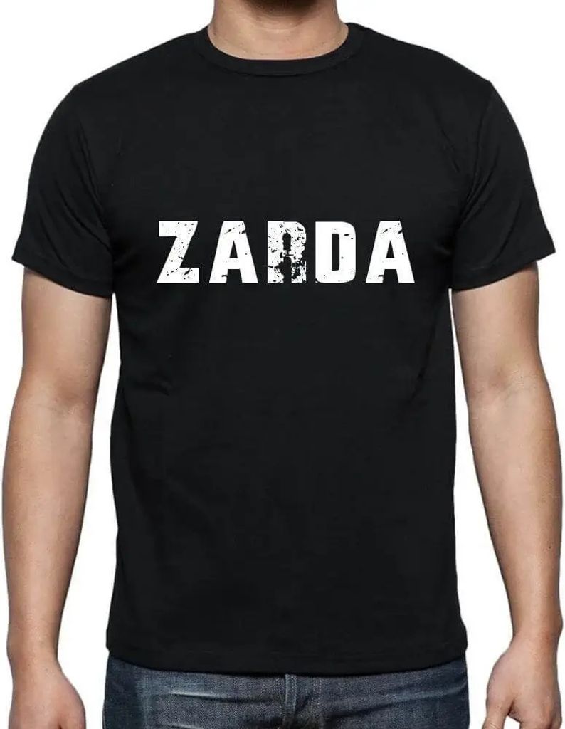 Herren Grafik T-Shirt Zarda Öko-Verantwortlich Vintage Jahrgang Kurzarm Lustige Druck Geburtstag Geschenk Mann