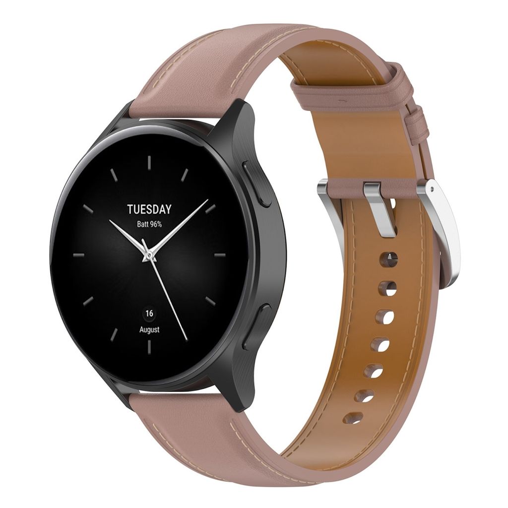 Bracelet en cuir haut de gamme pour Xiaomi Watch S3 - Image du produit 