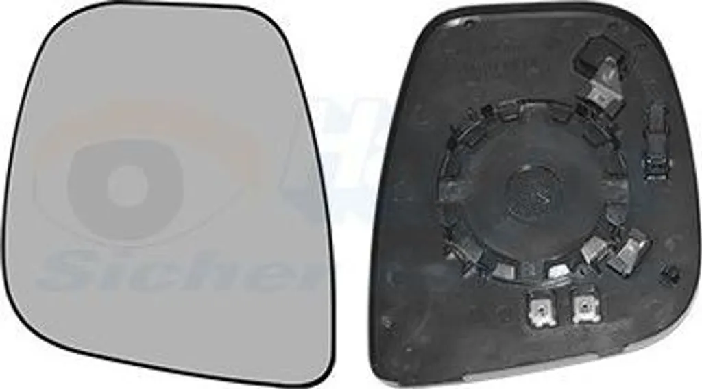 Glace de rétroviseur de rechange pour Opel Combo et Citroen Jumpy 3