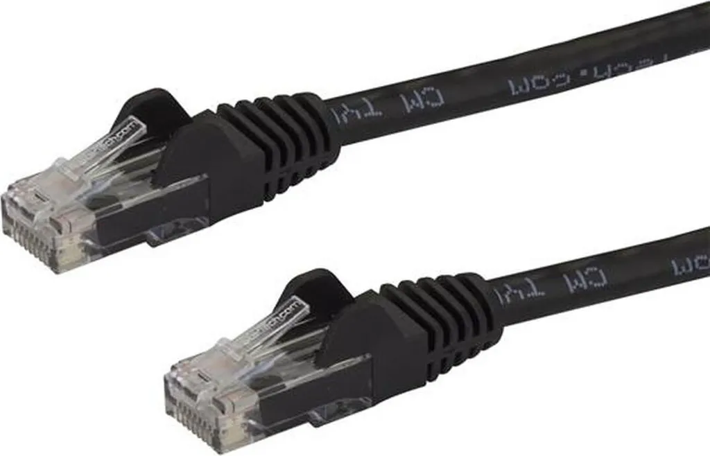StarTech.com Cavo Patch Cat6 con connettori RJ45 antigroviglio - 33m - Nero