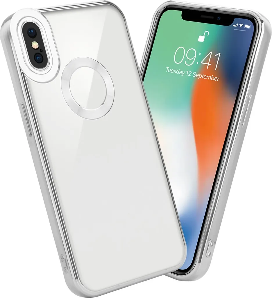 Custodia Protettiva Cadorabo iPhone XS MAX TPU Cromo - Anti-Shock