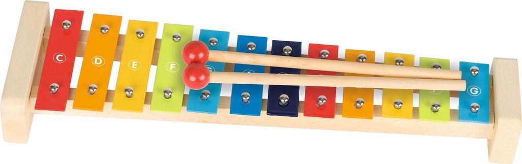 Xylophon mit Notenheft Produktbild 