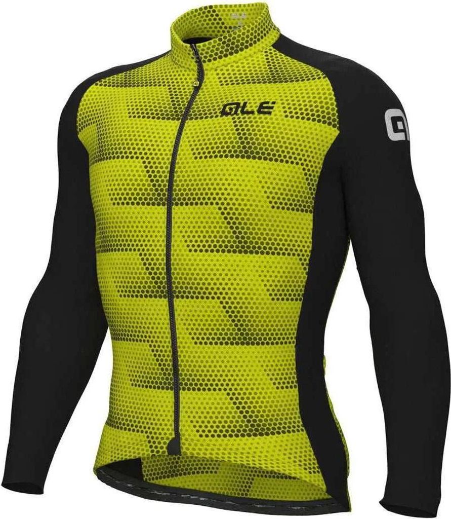 Ale Solid Sharp Langarm-trikot Grün M Mann Grün M