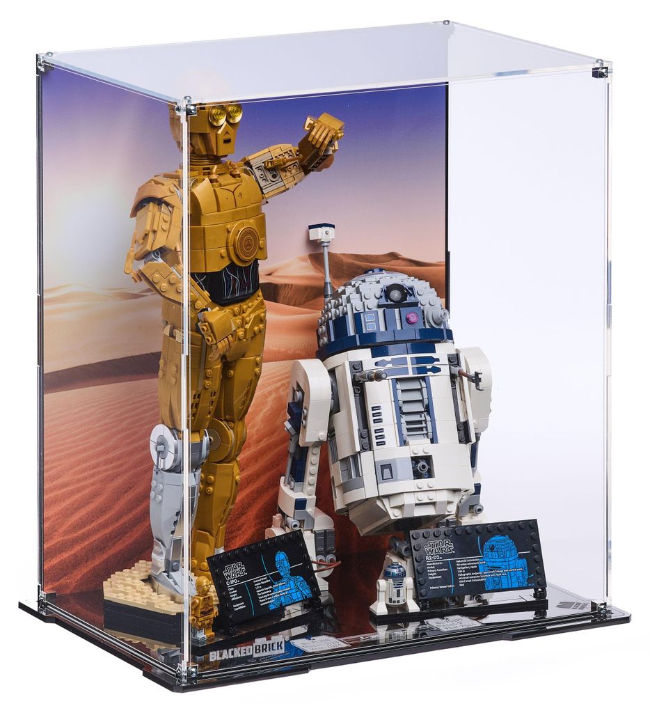 Vitrine noire pour LEGO® 75398, 75379 Star Wars™ – C-3PO & Image du produit 