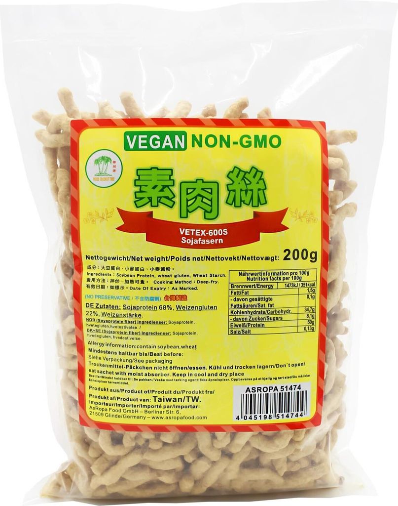 Sojafasern vegan non-GMO 200g