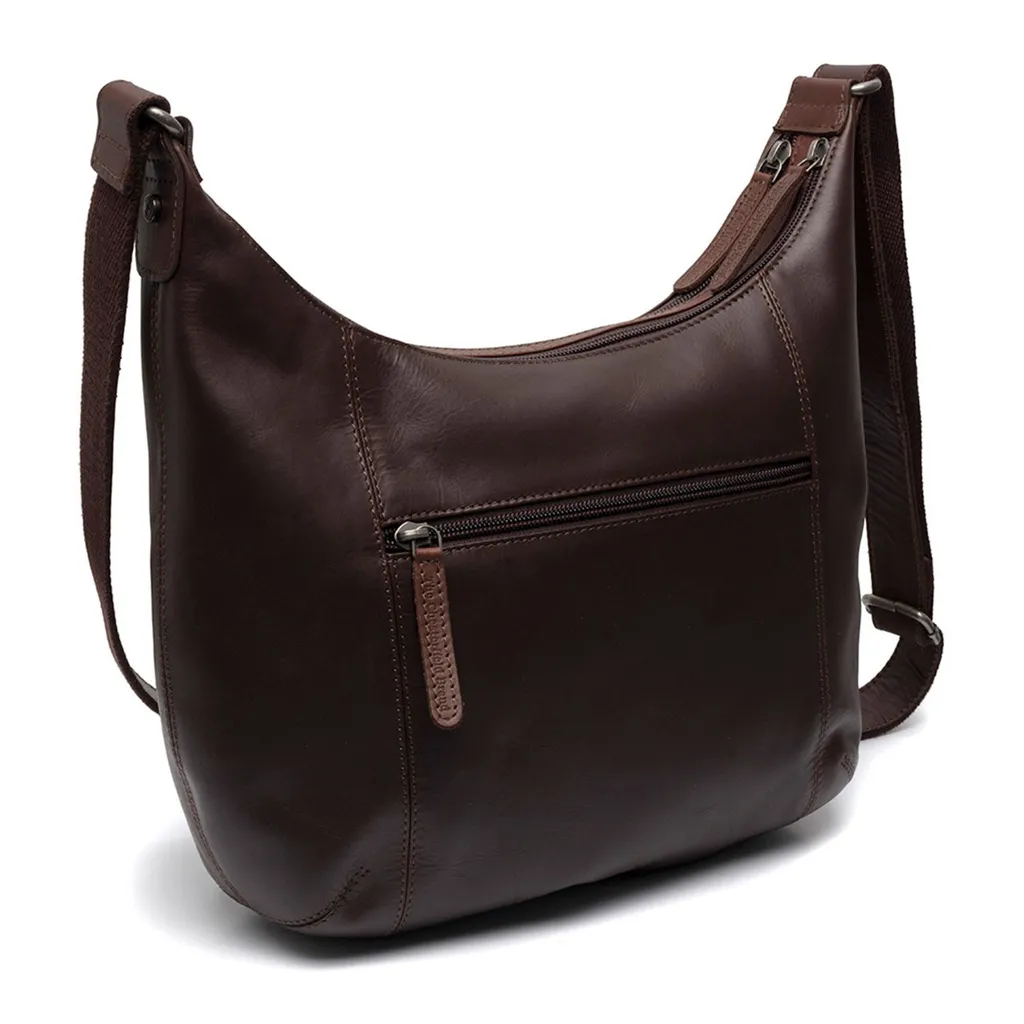 The Chesterfield Brand Arlette Borsa a Tracolla Pelle Marrone - Vera Pelle - 2