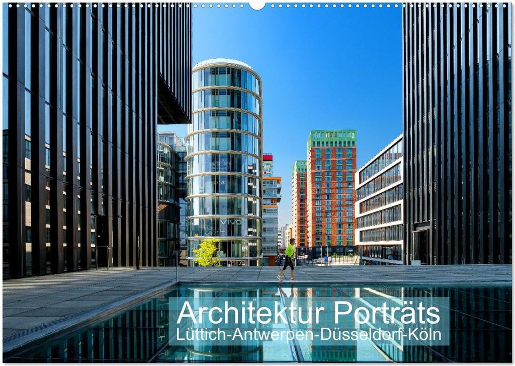 Architektur Porträts (Wandkalender 2026 DIN A2 quer), CALVENDO Monatskalender