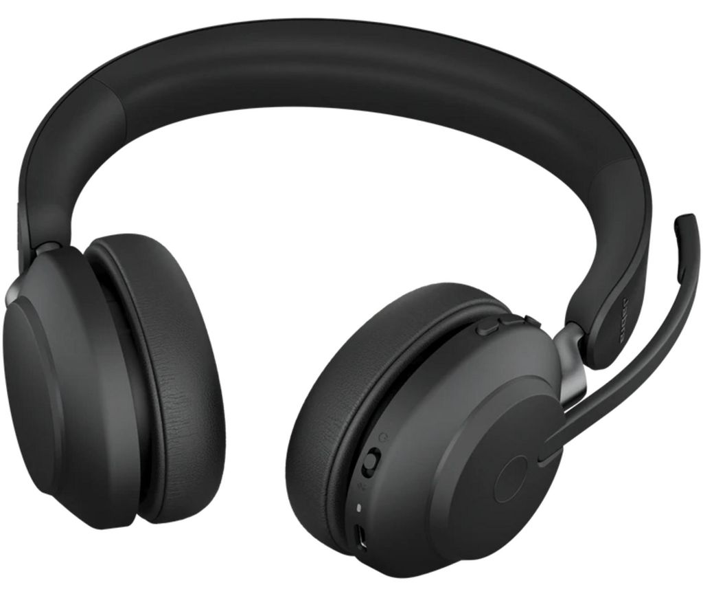 Jabra Evolve2 65 MS Stereo - Headset - On-Ear - Bluetooth - kabellos - USB-C