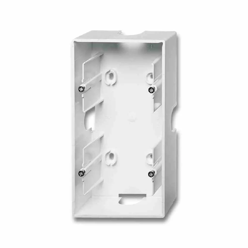 Installer sans Encastrer : Boîtier Saillie 2 Postes Busch-Jaeger 1702-84