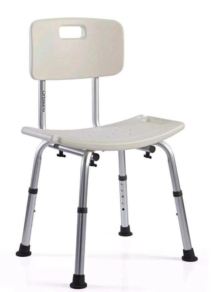 Orbisana Duschhocker mit Rückenlehne Produktbild 