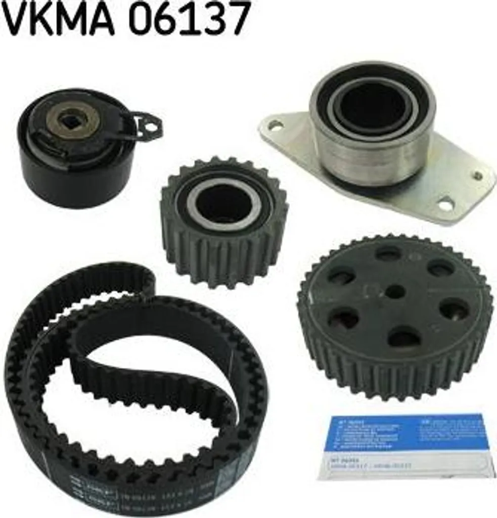 Kit courroie de distribution SKF VKMA 06137 pour Clio et Megane OE 4401416