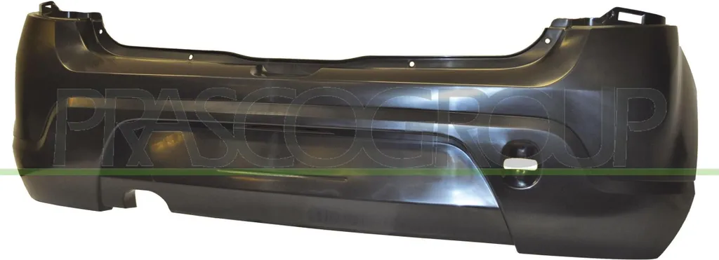 Bouclier arrière pour Dacia Sandero - Pare-chocs PRASCO DA2201051 Gris