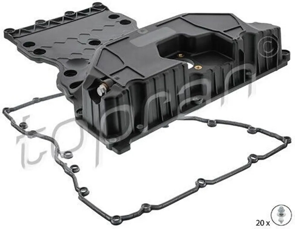 Carter d'huile TOPRAN 410 528 pour Mercedes Classe C E GLK W204 W212