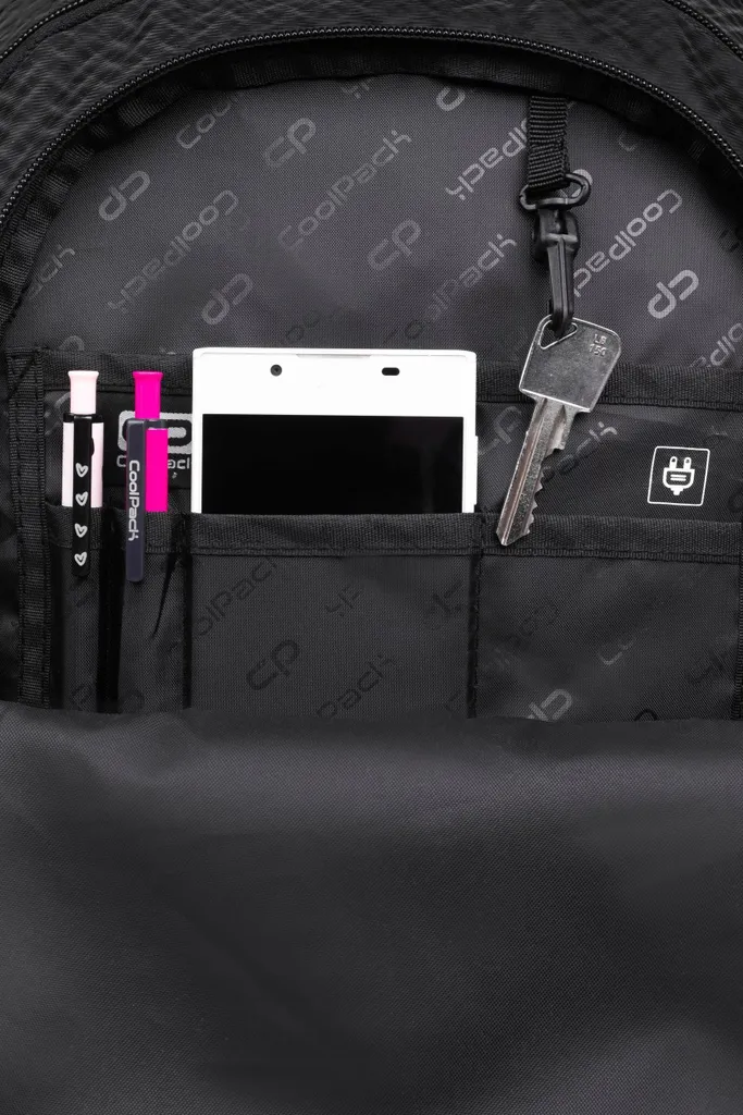 Sac à dos ergonomique CoolPack SOUL 18 TRACE NET avec poche PC