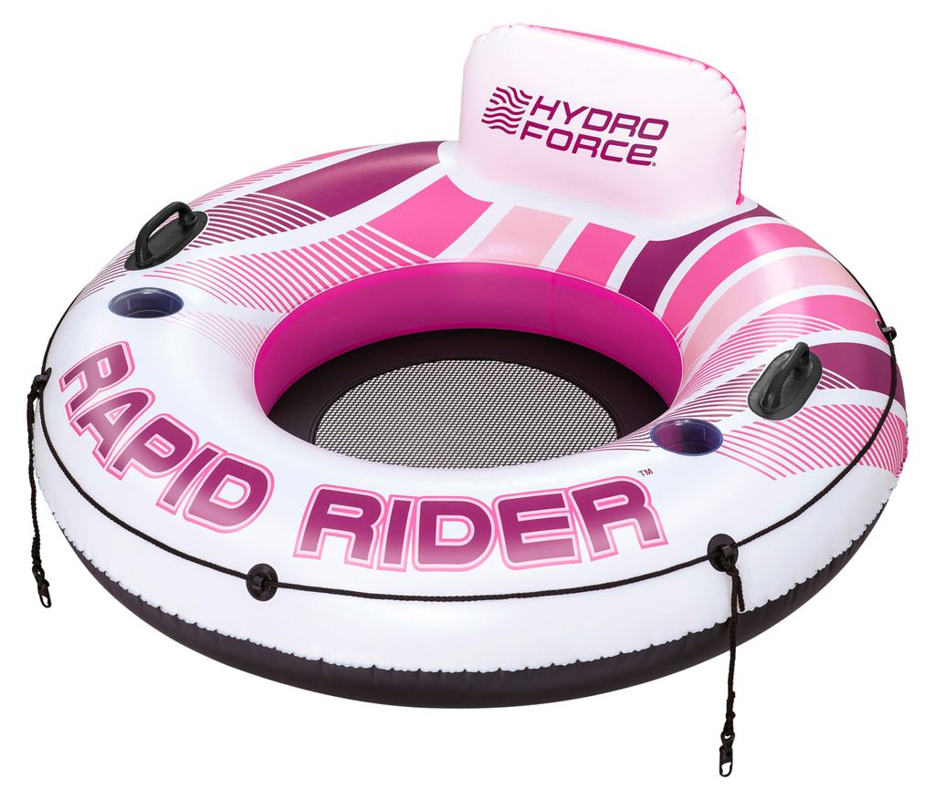 Bestway® Hydro Force® Schwimmring Pink Rapid Rider™ mit Produktbild 