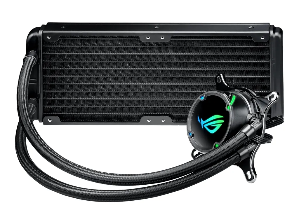 Kit Watercooling Aura Sync RGB Asus ROG Strix LC 240 avec deux ventilateurs - 3