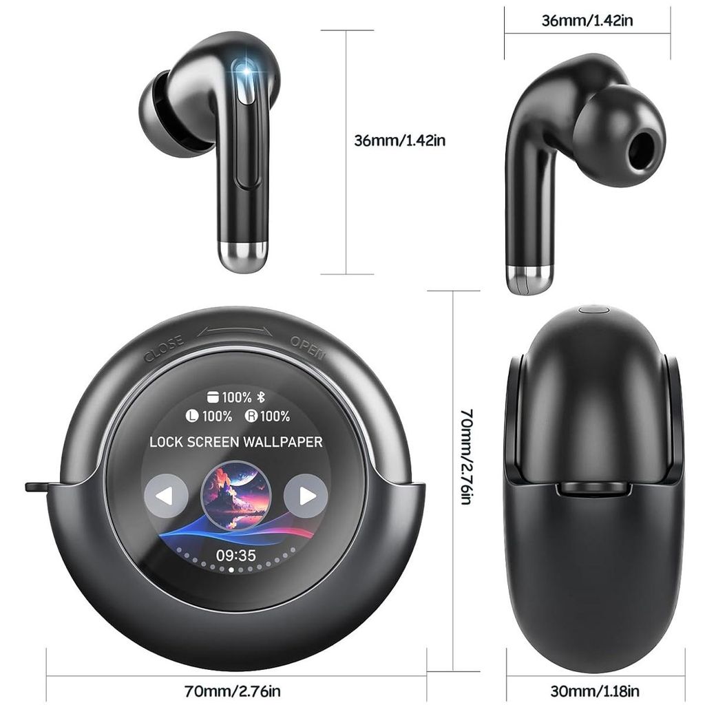 Bluetooth 5.3 In-Ear Ohrhörer, kabellos, IPX7 Produktbild 