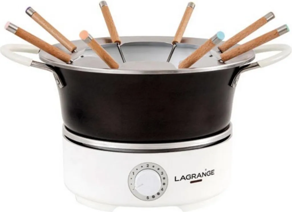 Fondue Prestige Lagrange Chauffage Traditionnel au Charbon Authentique