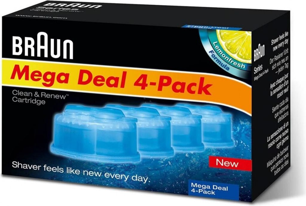 Braun | Nachfüllpackungen 4er-Pack | Reinigen und Erneuern Produktbild 