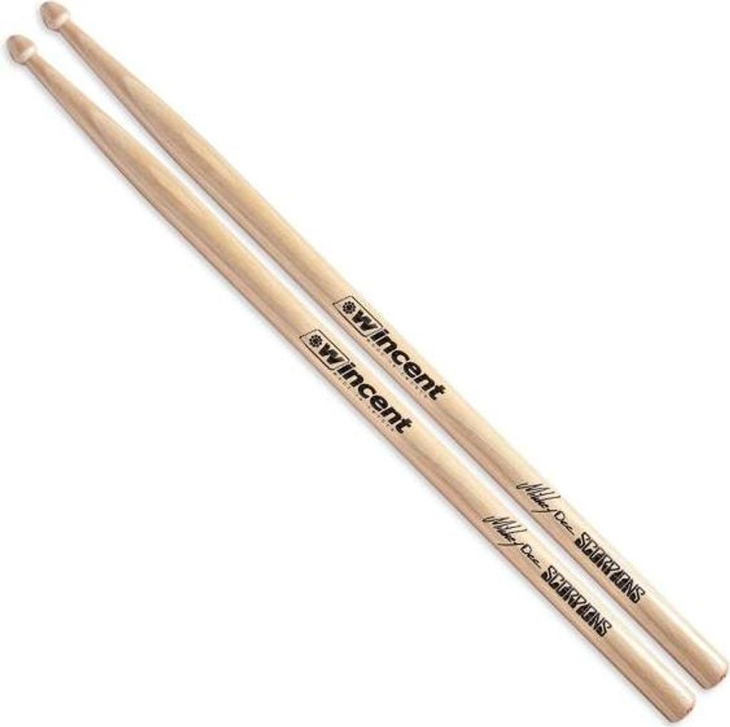 Wincent Mikkey Dee Schlagzeugstöcke 4 Paar mit Damper Pads