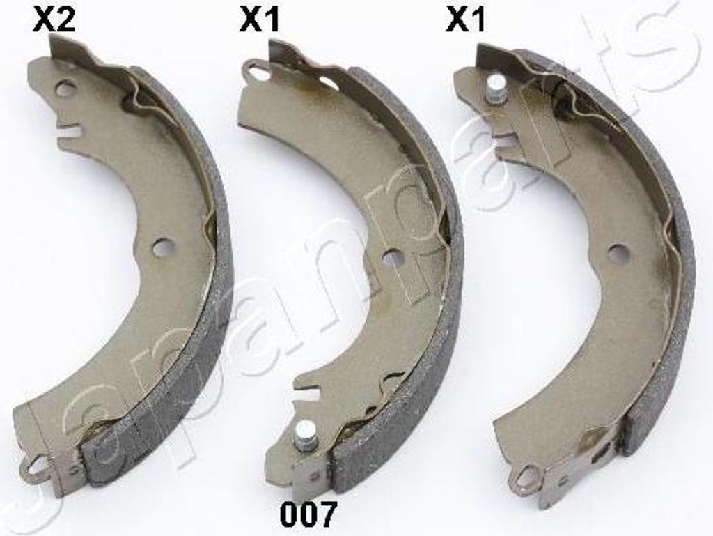 JAPANPARTS Bremsbackensatz Trommelbremse Hinten für MITSUBISHI Lancer VII Limousine (CSA, CTA) GF-007AF