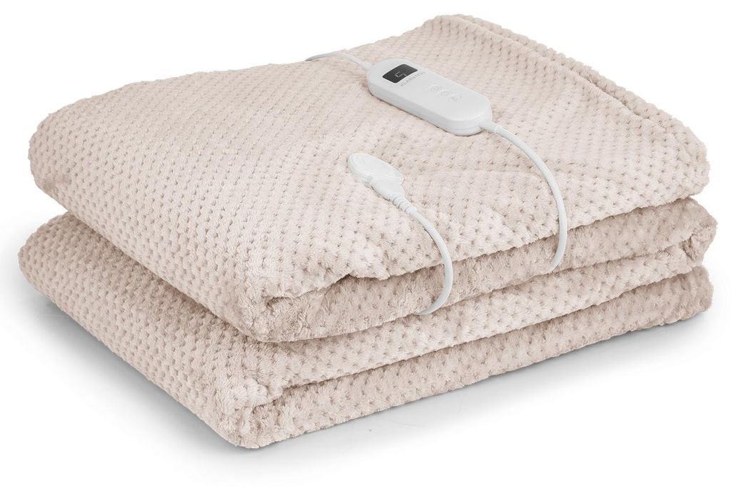 Klarstein XXL Elektrische Kuscheldecke, Heizdecke mit Produktbild 