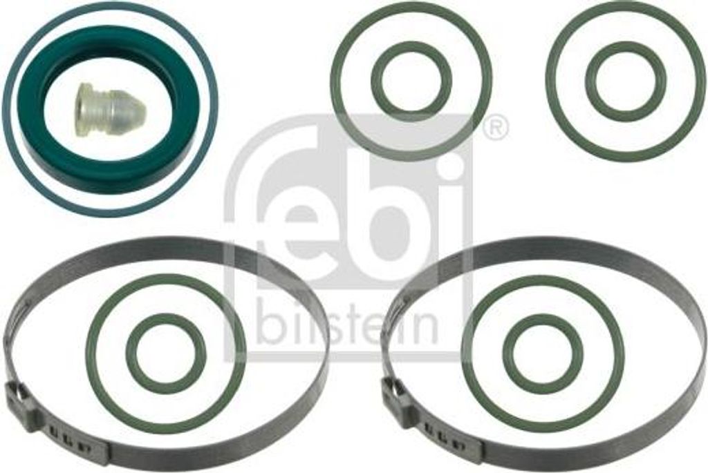 FEBI BILSTEIN 23595 Dichtungssatz, Lenkgetriebe OE A2104600061 kompatibel mit E-Klasse