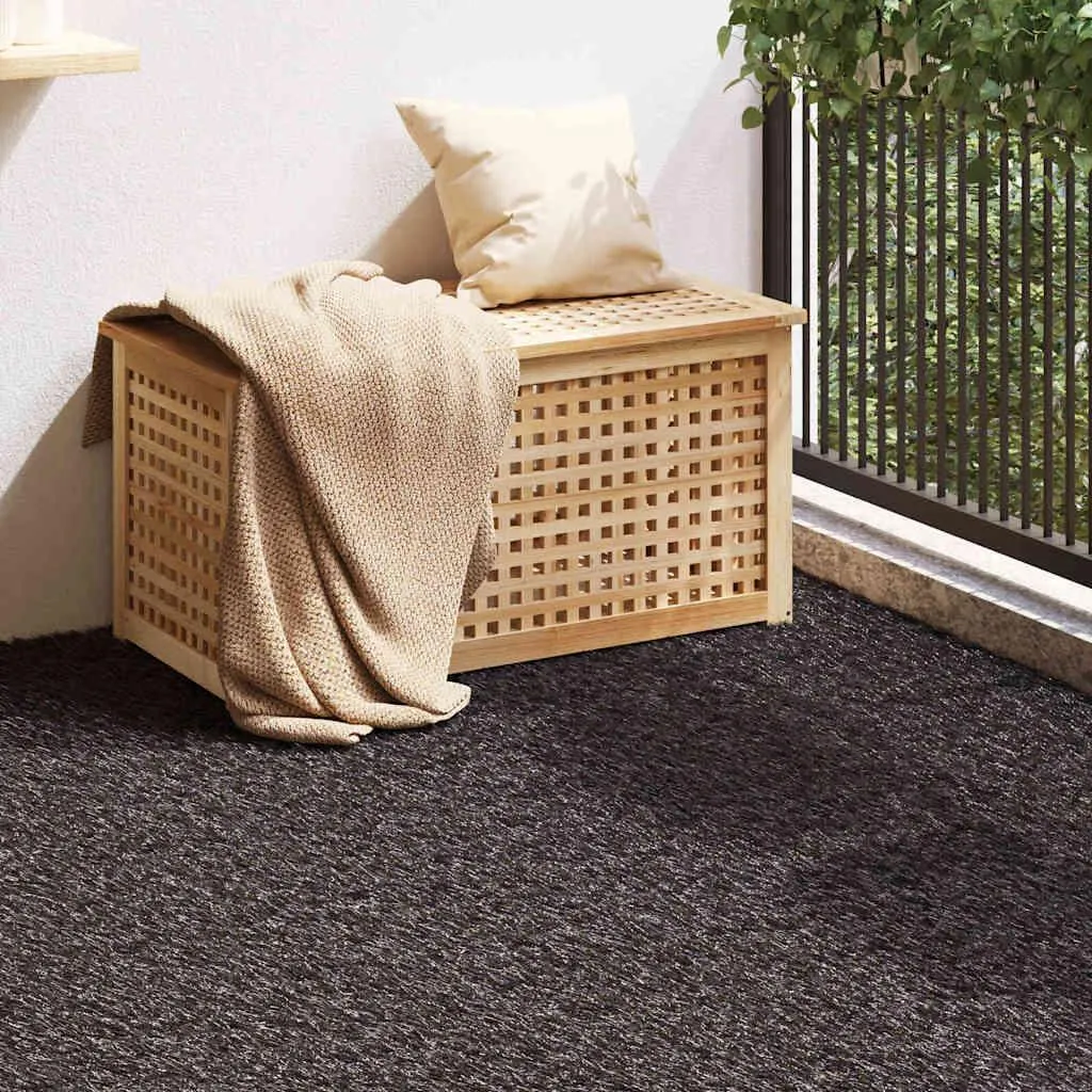 Erba Artificiale Nera 2x1m Hommie - Prato Sintetico Design per Interni