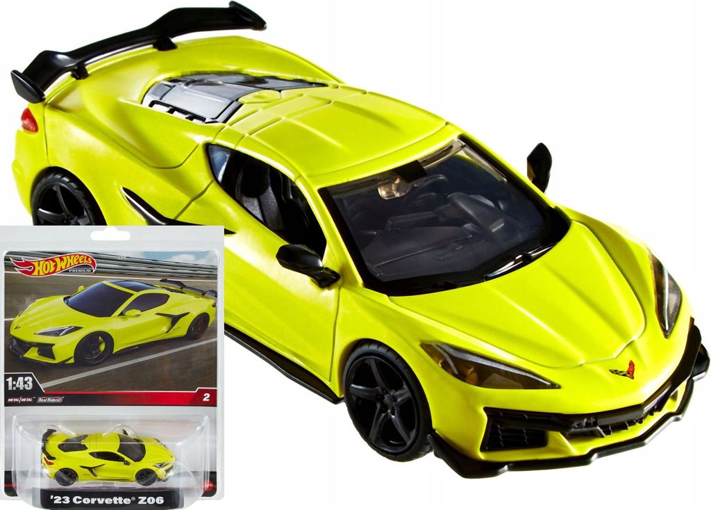 MATTEL HW Premium Corvette Z06 2023 1:43 HMD48 Image du produit 