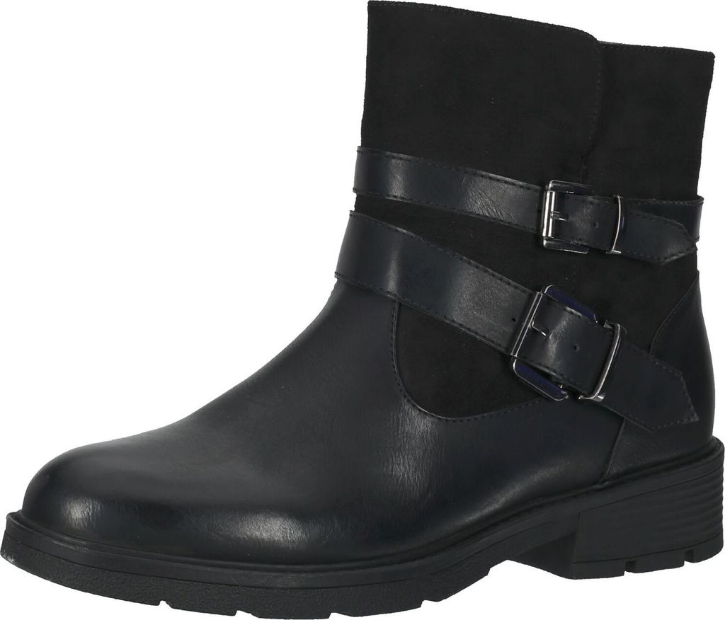Fitters Footwear Stiefeletten in Übergrößen Schwarz 2237218 Laia Black große Damenschuhe