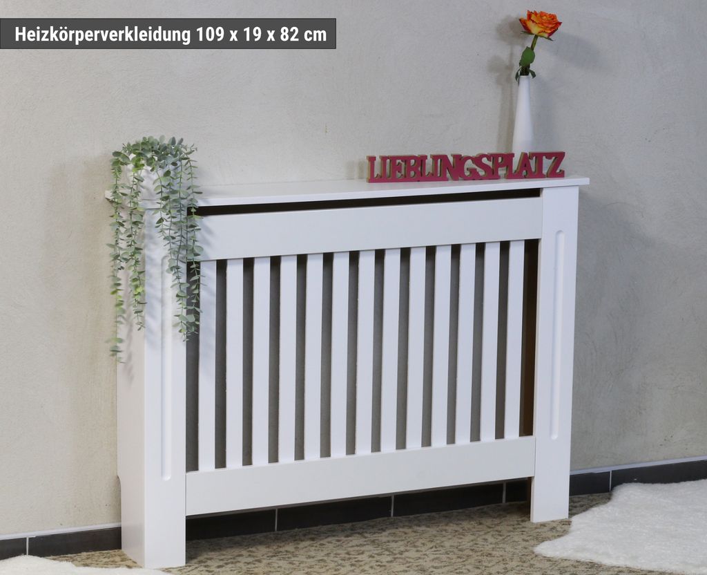 Heizungsverkleidung Heizkörperabdeckung Abdeckung Cover Produktbild 