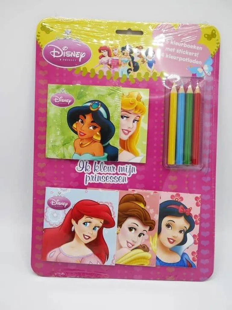 Van der Doelen Disney Princess - Set de couleurs complet pour dessin