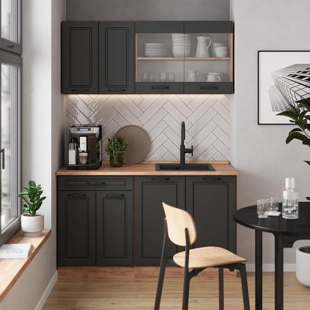 Façade de remplacement Vicco R-Line Anthracite pour meuble tiroir 60x71