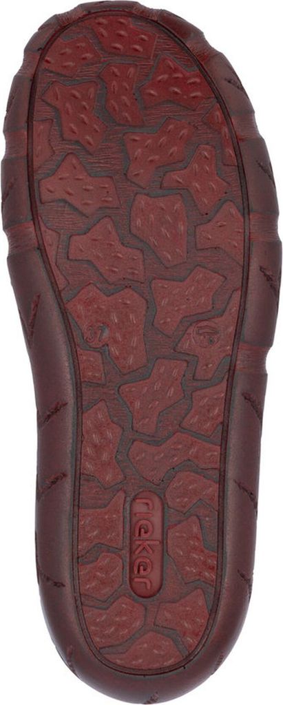 Rieker Damen Sneaker sportlich modisch Reißverschluss Leder flexibel L0363, Größe:40 EU, Farbe:Mehrfarbig