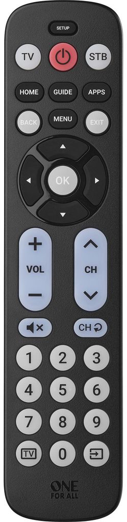 One For All Big-Button-Fernbedienung, Audio, Produktbild 