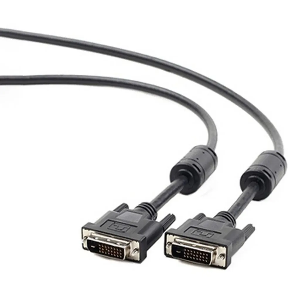 Gembird Cavo DVI-D 1,8m CC-DVI2-BK-6 per Gaming e Grafica Professionale