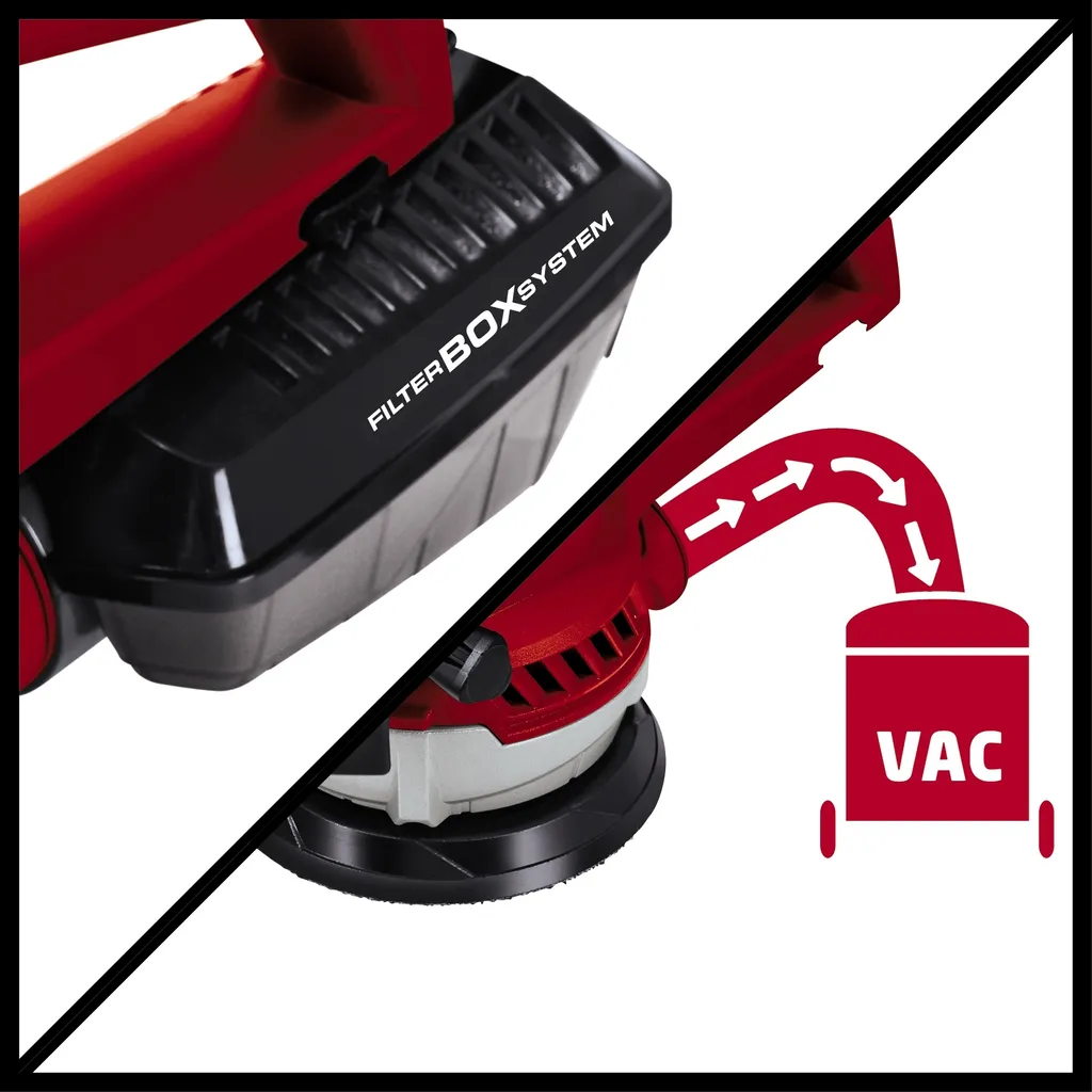 Ponceuse excentrique TE-RS 40 E Einhell : ponçage sans trace garanti - 12